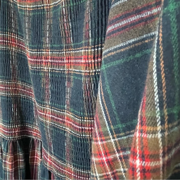 Ivy City Co. Madeline Plaid Midi Dress Size 2XL NWT - Picture 5 of 9